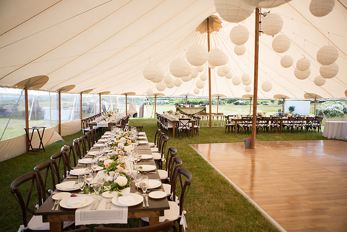 Ivory Tent Interiors - Sperry Tents